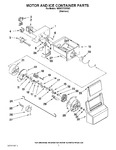Diagram for 05 - Motor And Ice Container Parts