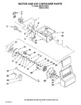 Diagram for 05 - Motor And Ice Container Parts