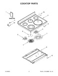 Diagram for 02 - Cooktop Parts