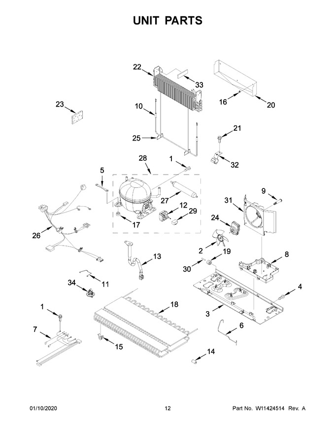 Diagram for MBF2258FEZ04