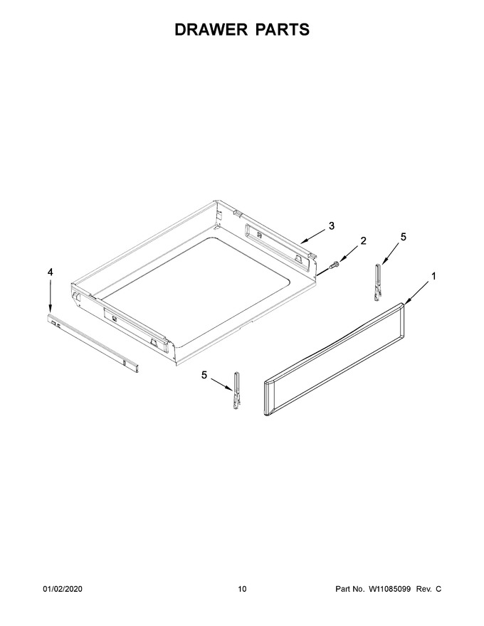 Diagram for MER8800FW0