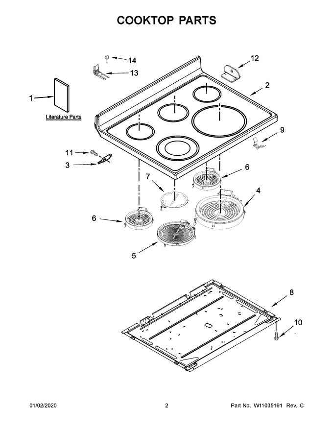 Diagram for YMER8800FW0