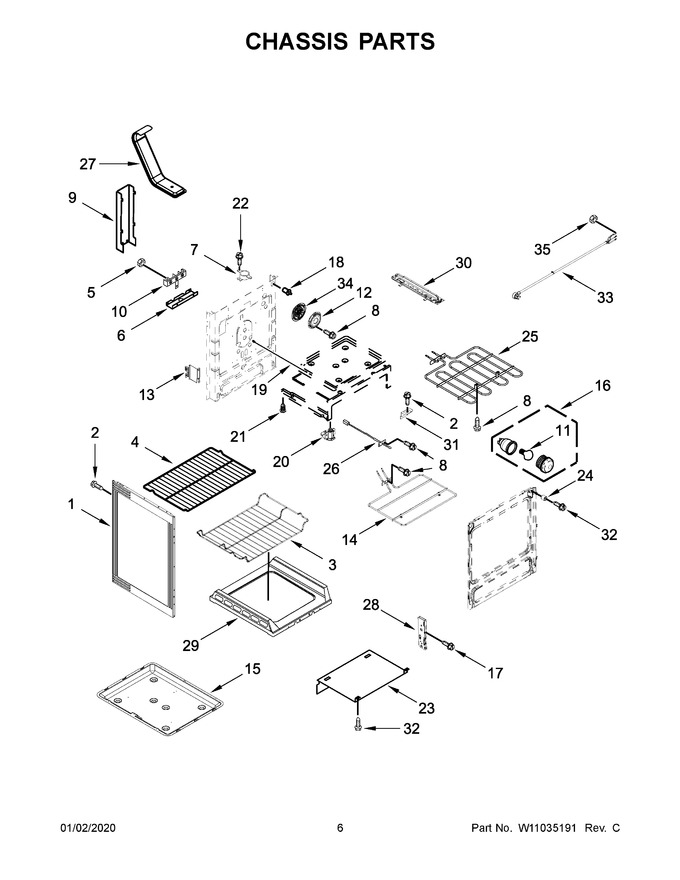 Diagram for YMER8800FW0