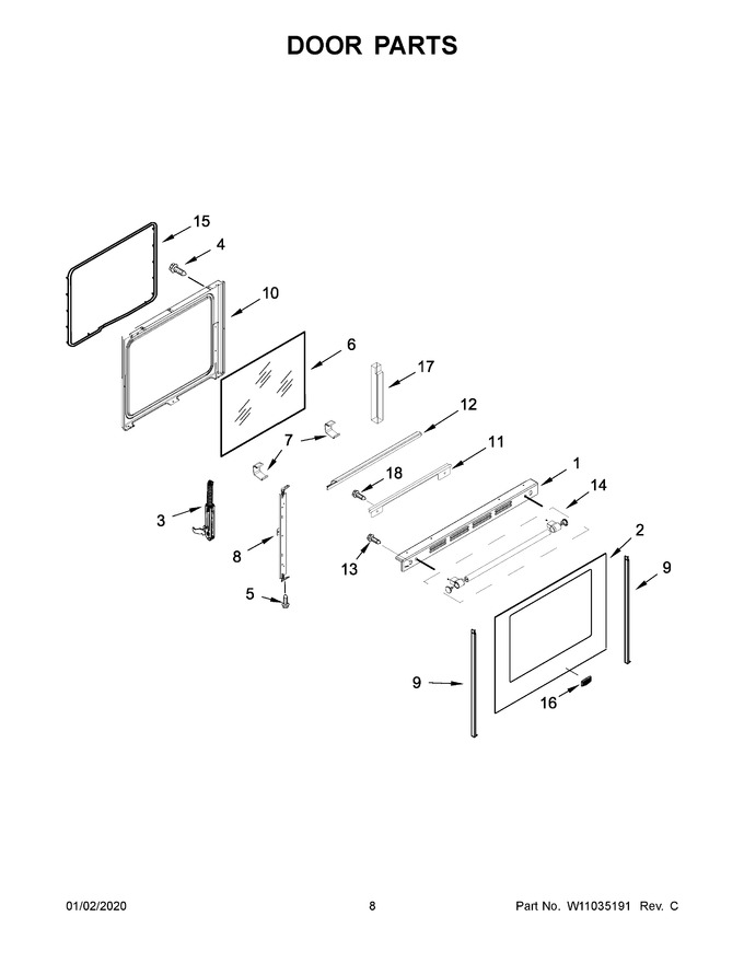 Diagram for YMER8800FW0