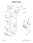 Diagram for 02 - Cabinet Parts