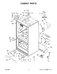 Diagram for 02 - Cabinet Parts