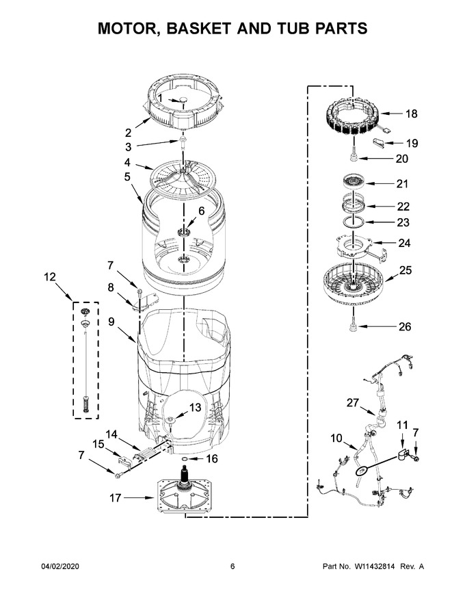 Diagram for 7MMVWB855EC3