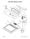 Diagram for 02 - Top And Console Parts