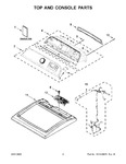Diagram for 02 - Top And Console Parts
