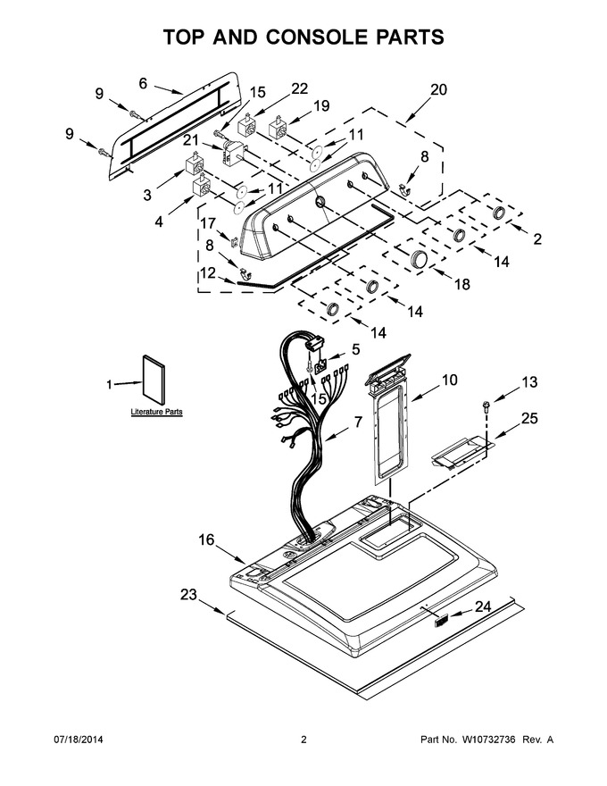 Diagram for MEDX655DW0
