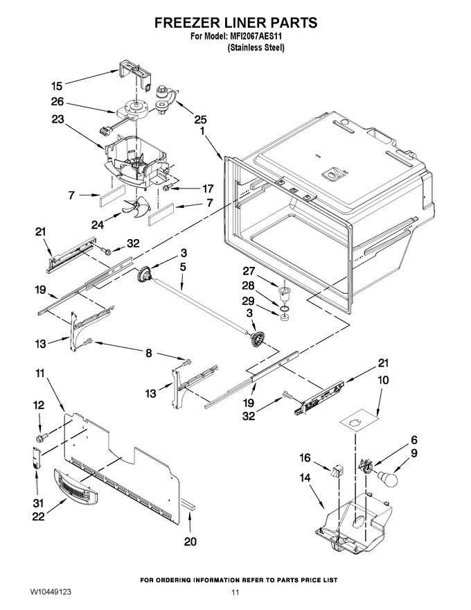 Diagram for MFI2067AES11