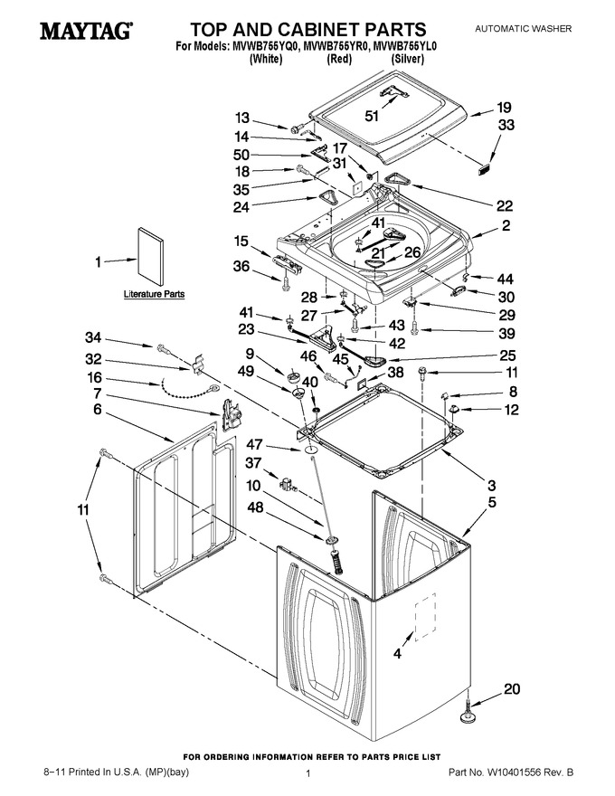 Diagram for MVWB755YQ0