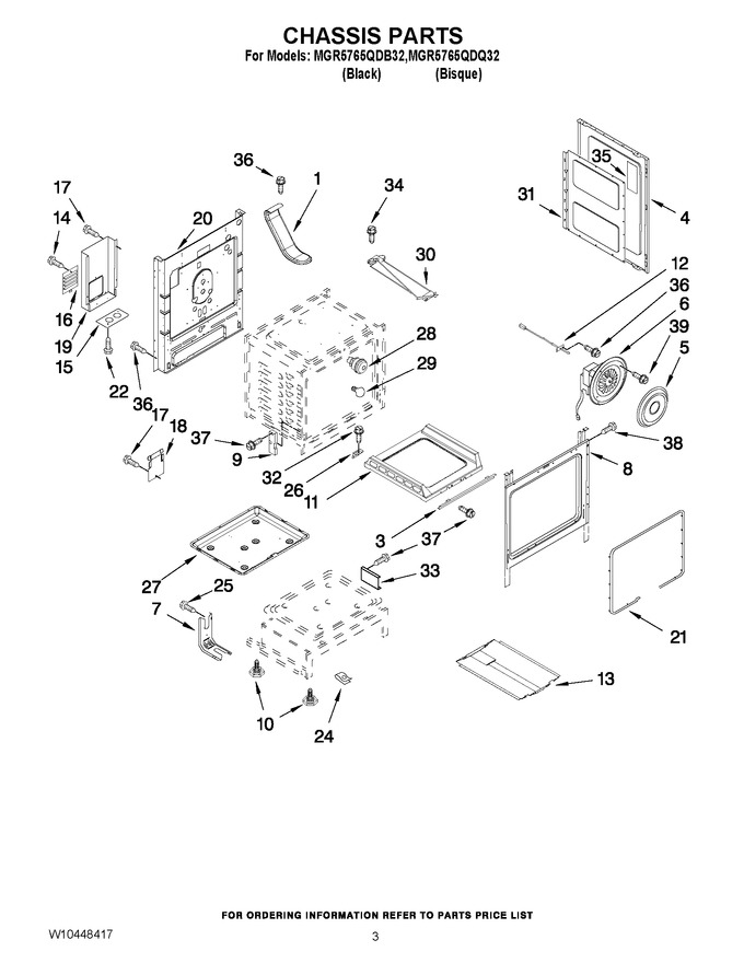 Diagram for MGR5765QDB32