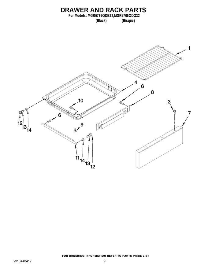 Diagram for MGR5765QDB32