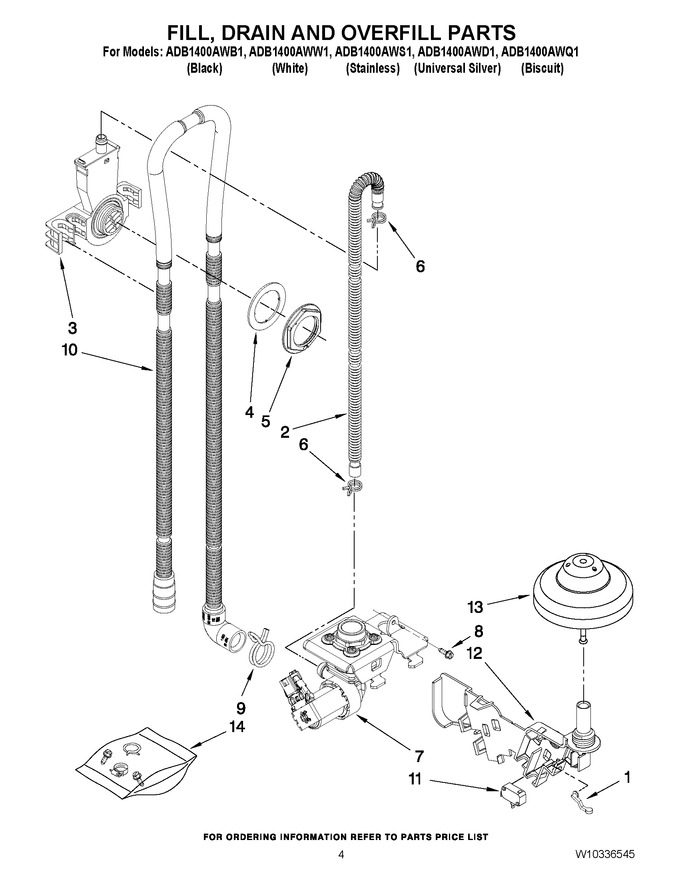 Diagram for ADB1400AWW1
