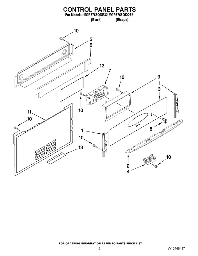 Diagram for MGR5765QDB32