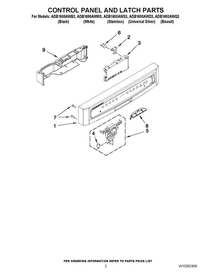 Diagram for ADB1600AWQ3