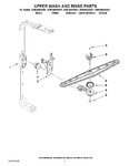 Diagram for 07 - Upper Wash And Rinse Parts