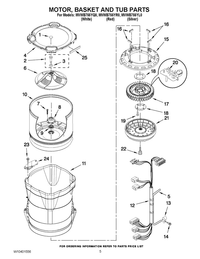 Diagram for MVWB755YR0