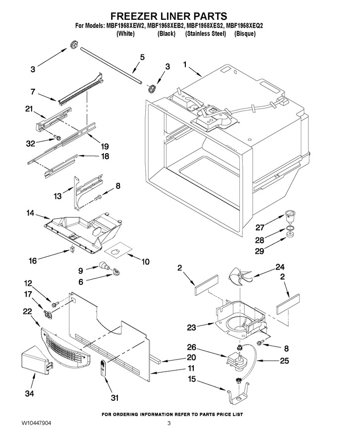 Diagram for MBF1958XEB2