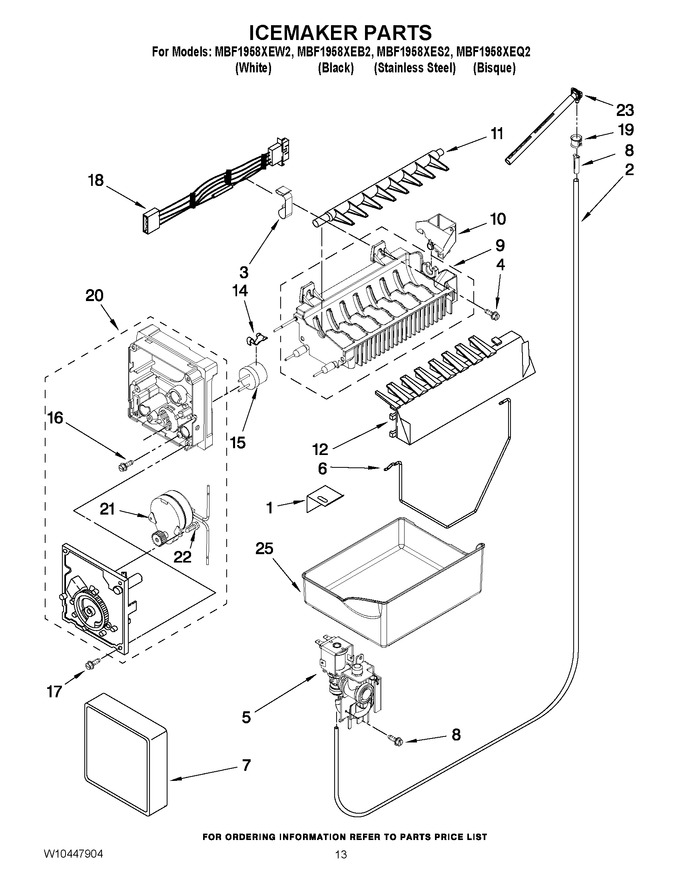 Diagram for MBF1958XEB2