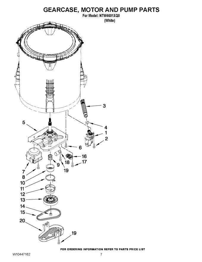 Diagram for NTW4601XQ0