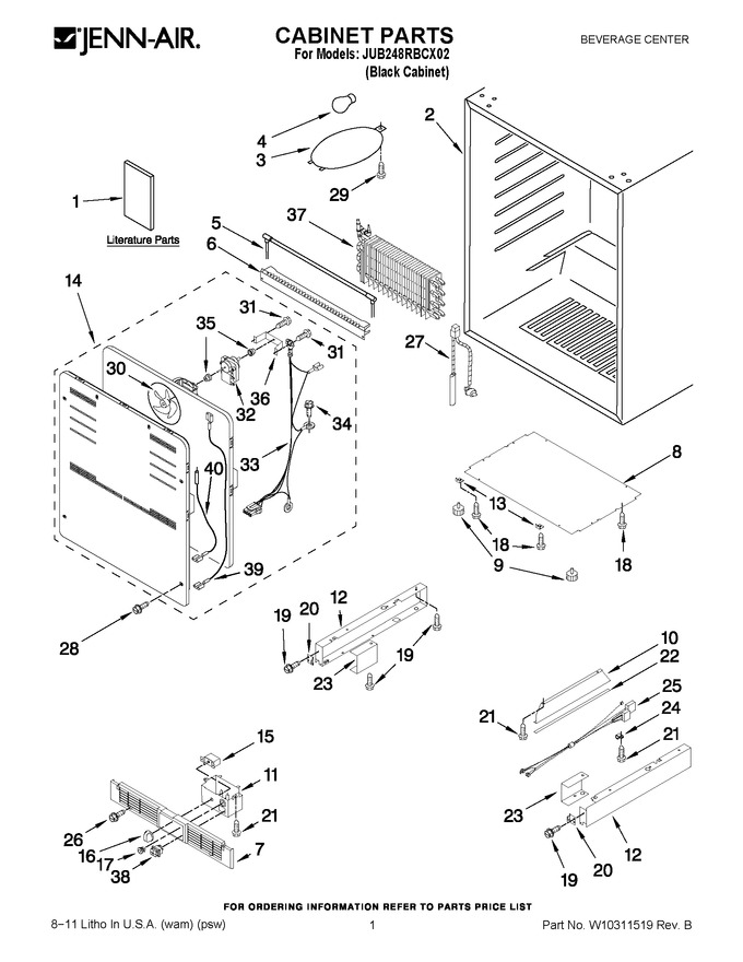 Diagram for JUB248RBCX02
