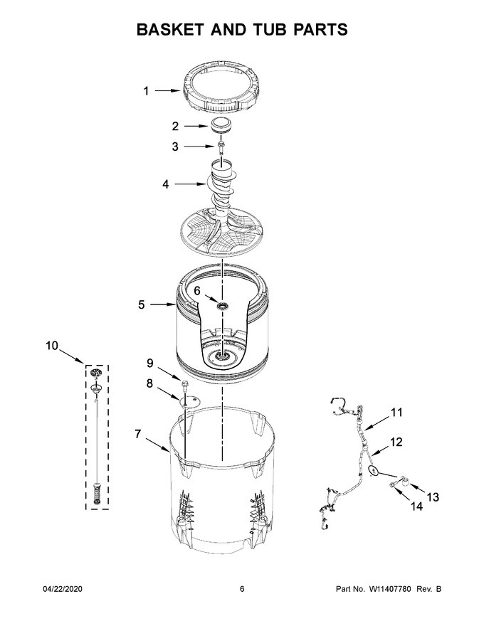 Diagram for MVW6230HW0