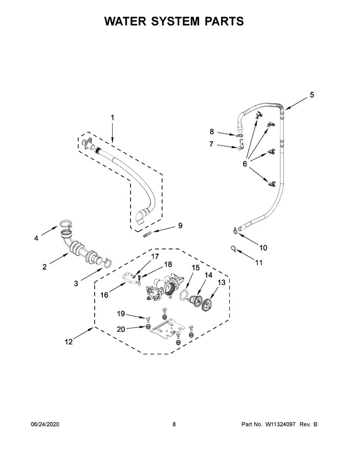 Diagram for MHW6630HW0
