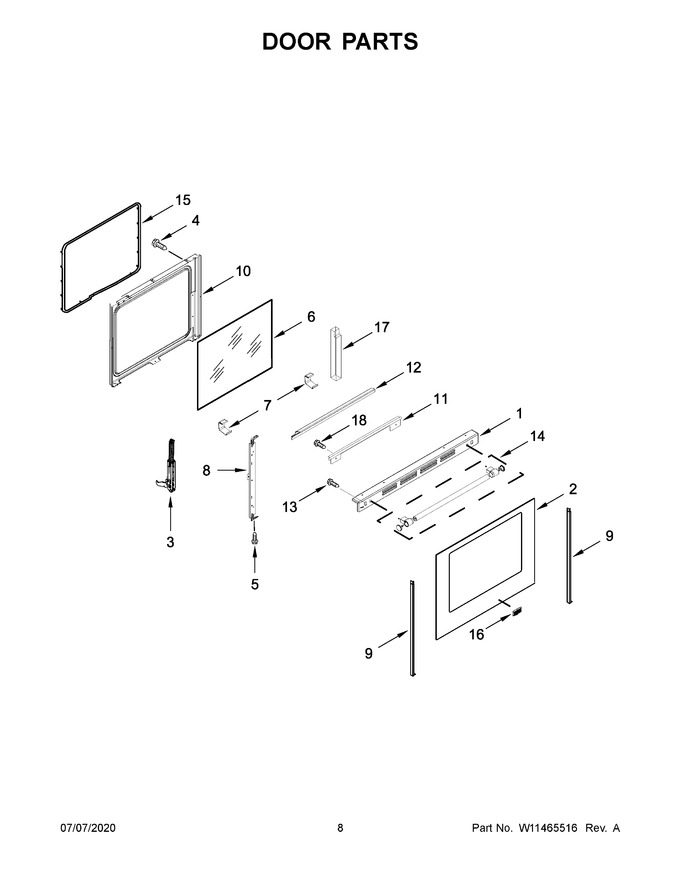 Diagram for YMER8800FW3