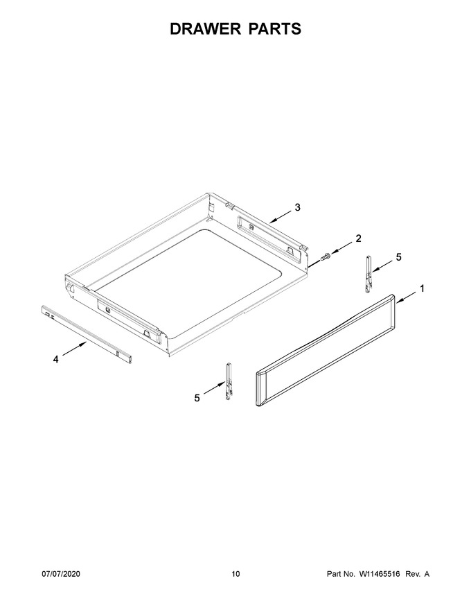 Diagram for YMER8800FW3