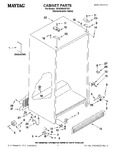 Diagram for 01 - Cabinet Parts