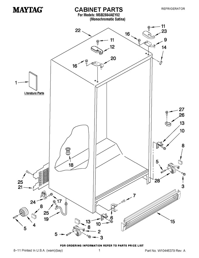 Diagram for MSB2554AEY02