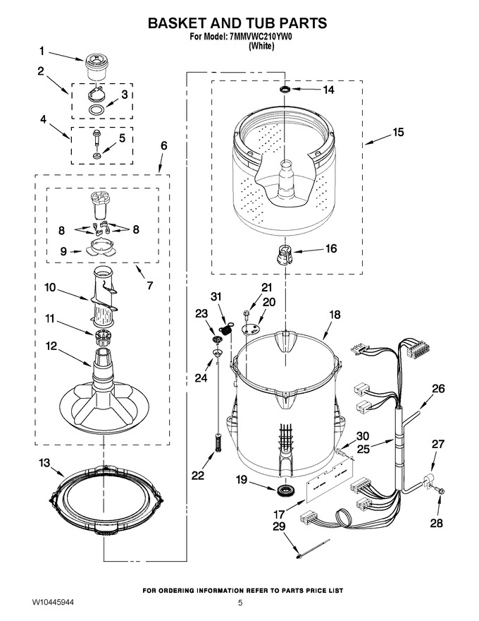 Diagram for 7MMVWC210YW0