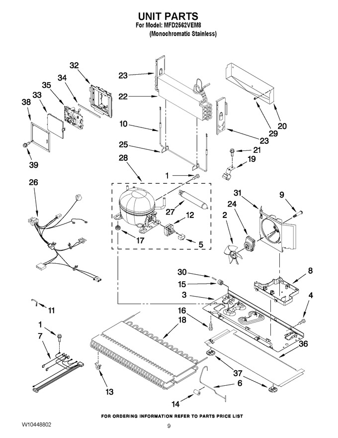 Diagram for MFD2562VEM8
