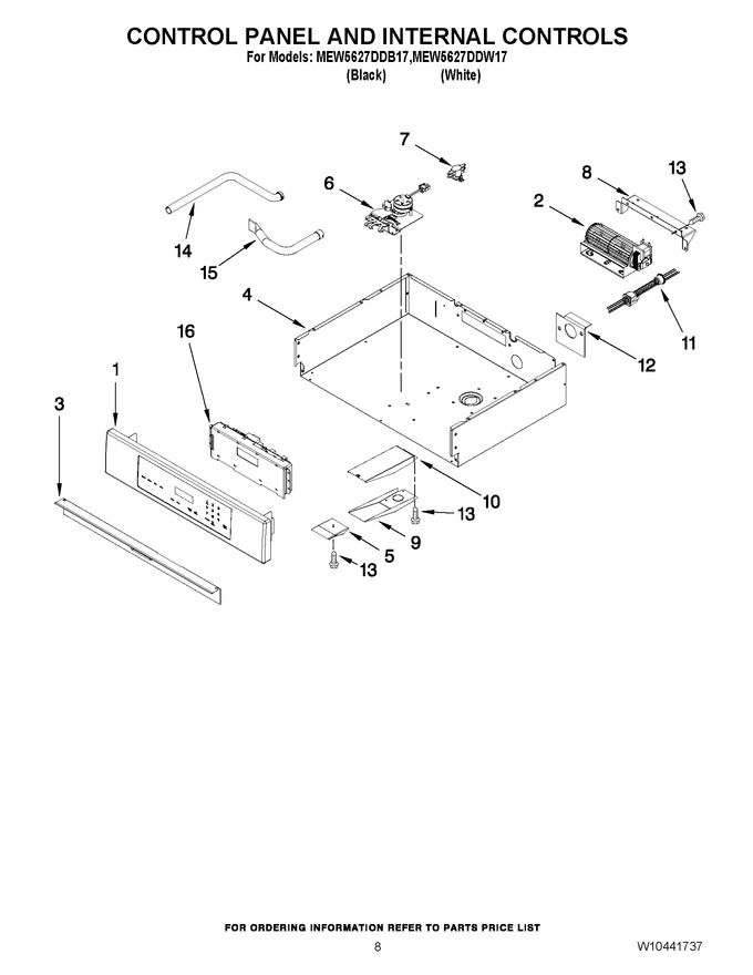 Diagram for MEW5627DDB17