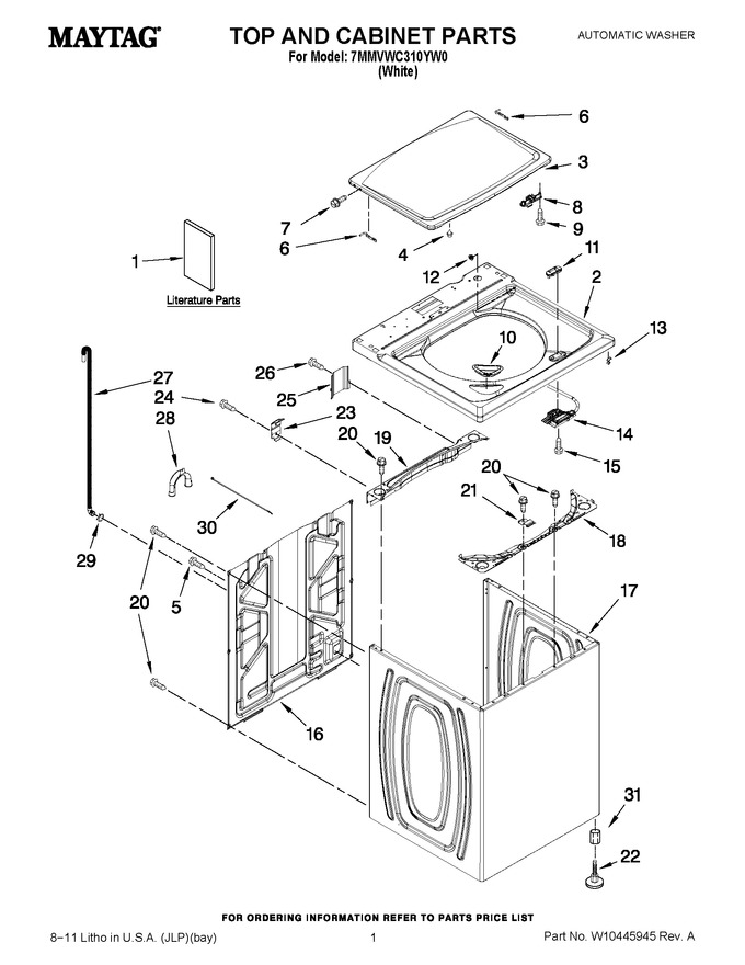 Diagram for 7MMVWC310YW0