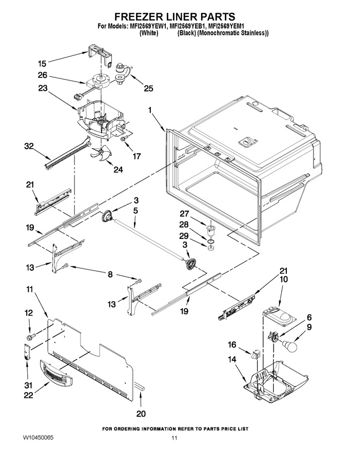 Diagram for MFI2569YEW1