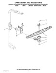Diagram for 07 - Upper Wash And Rinse Parts