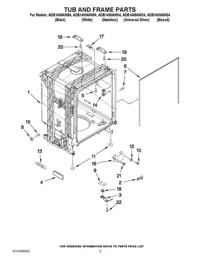 Diagram for ADB1400AWS4