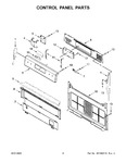 Diagram for 03 - Control Panel Parts