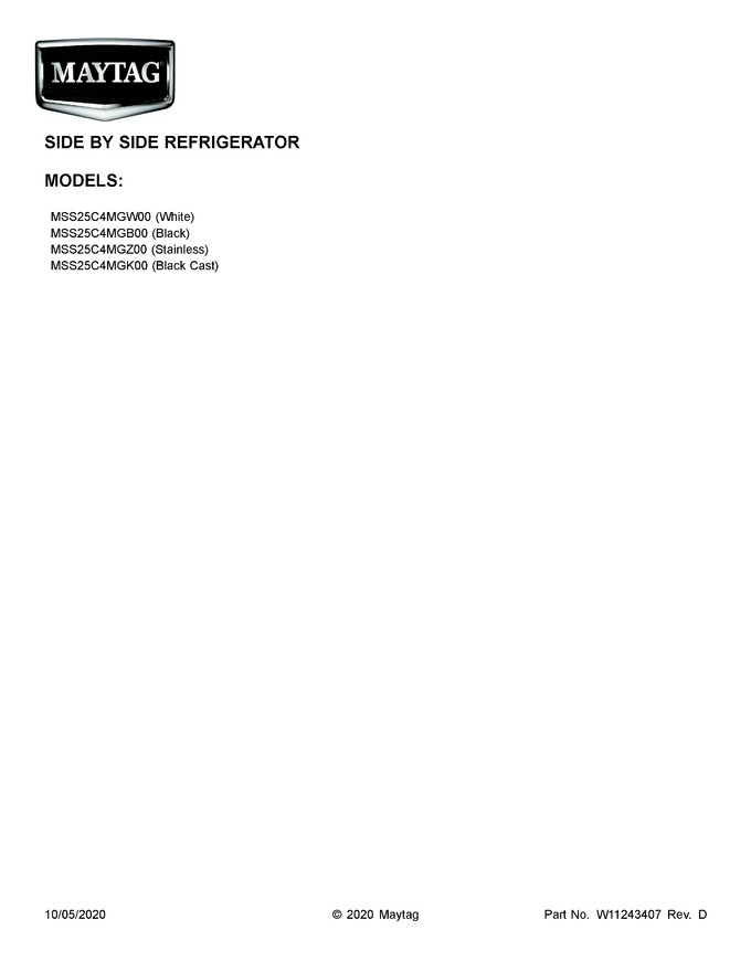 Diagram for MSS25C4MGK00