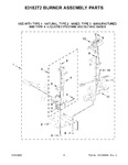 Diagram for 05 - Burner Assembly Parts