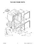 Diagram for 04 - Tub And Frame Parts