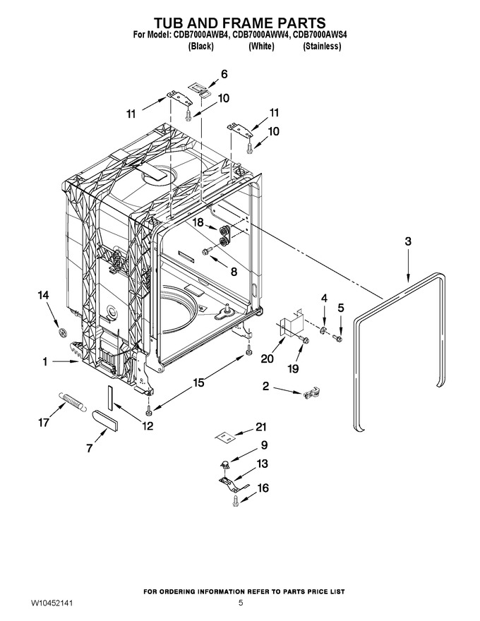 Diagram for CDB7000AWS4