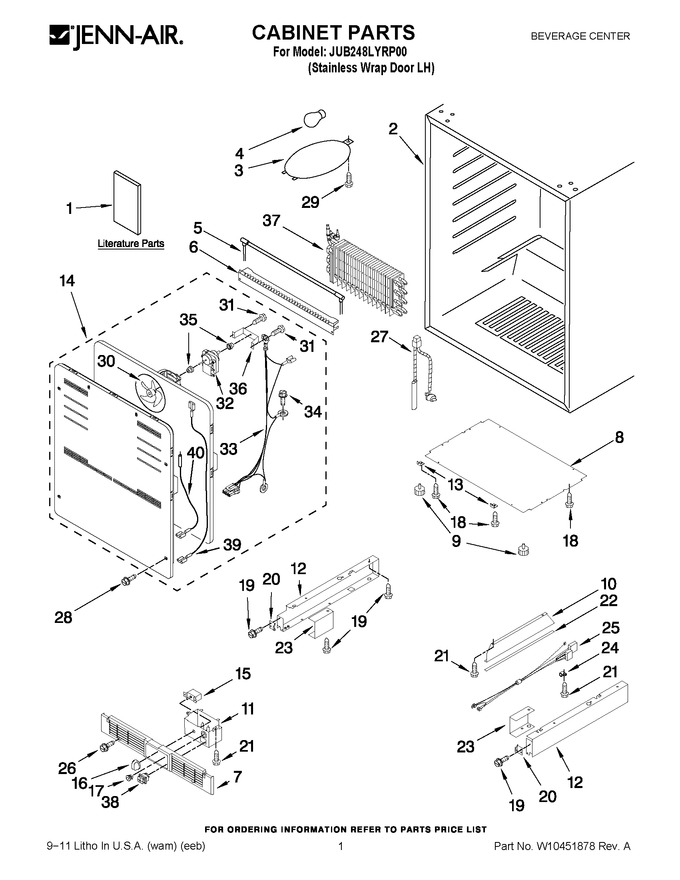 Diagram for JUB248LYRP00
