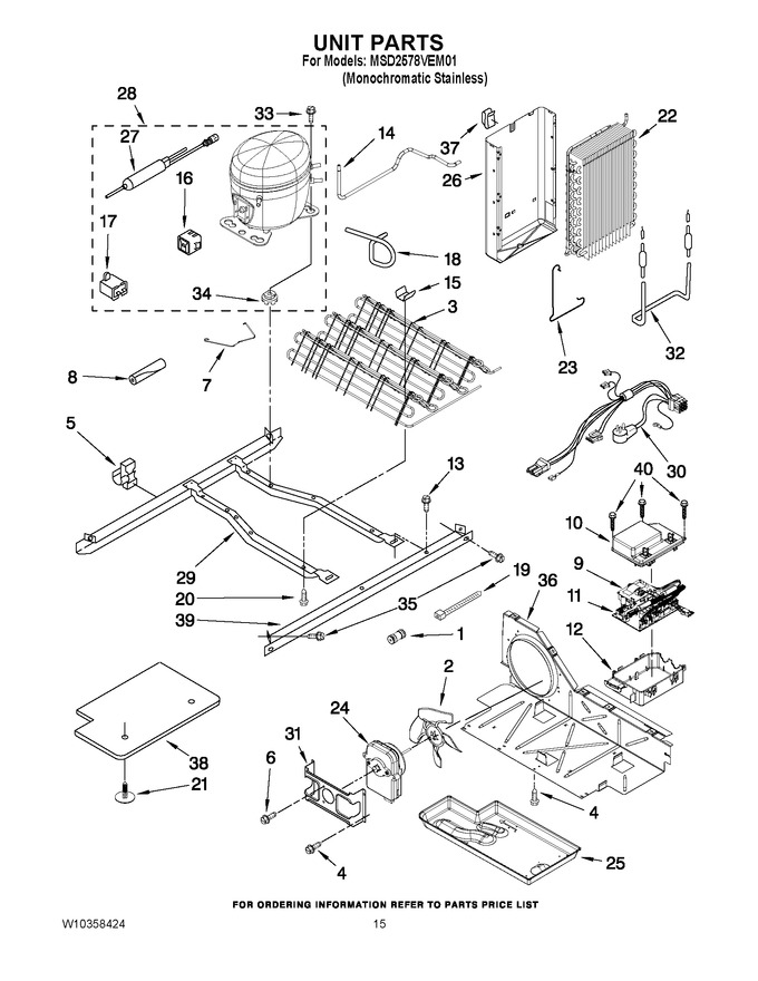 Diagram for MSD2578VEM01