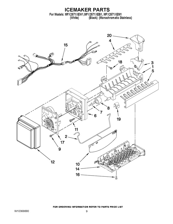 Diagram for MFX2571XEW1