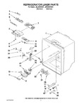 Diagram for 03 - Refrigerator Liner Parts