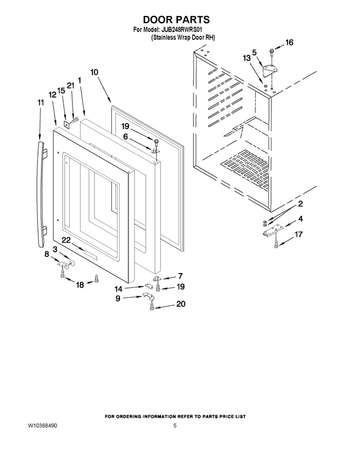 Diagram for JUB248RWRS01